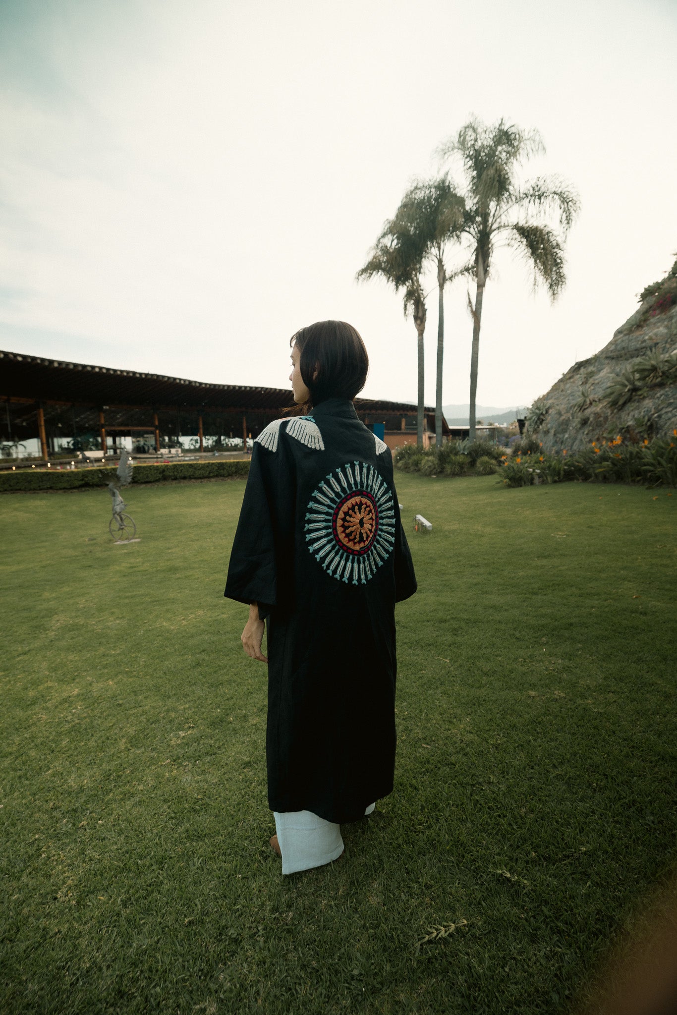 Kimono Huichol Aguila Sol
