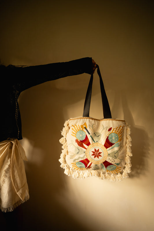 Bolsa Huichol Venado