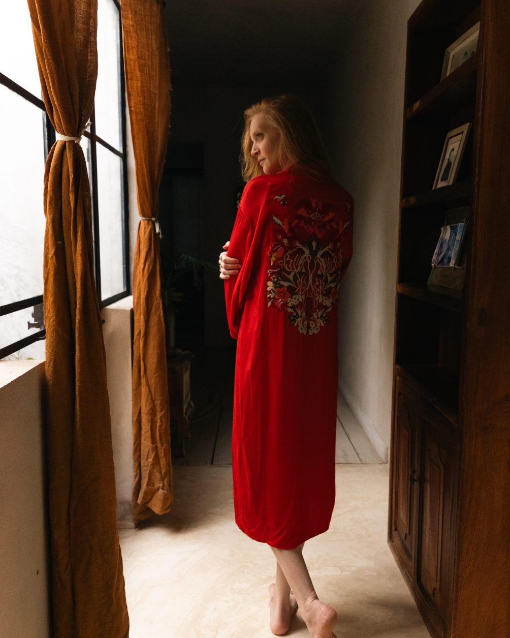 Kimono Pasion Silk Rayon