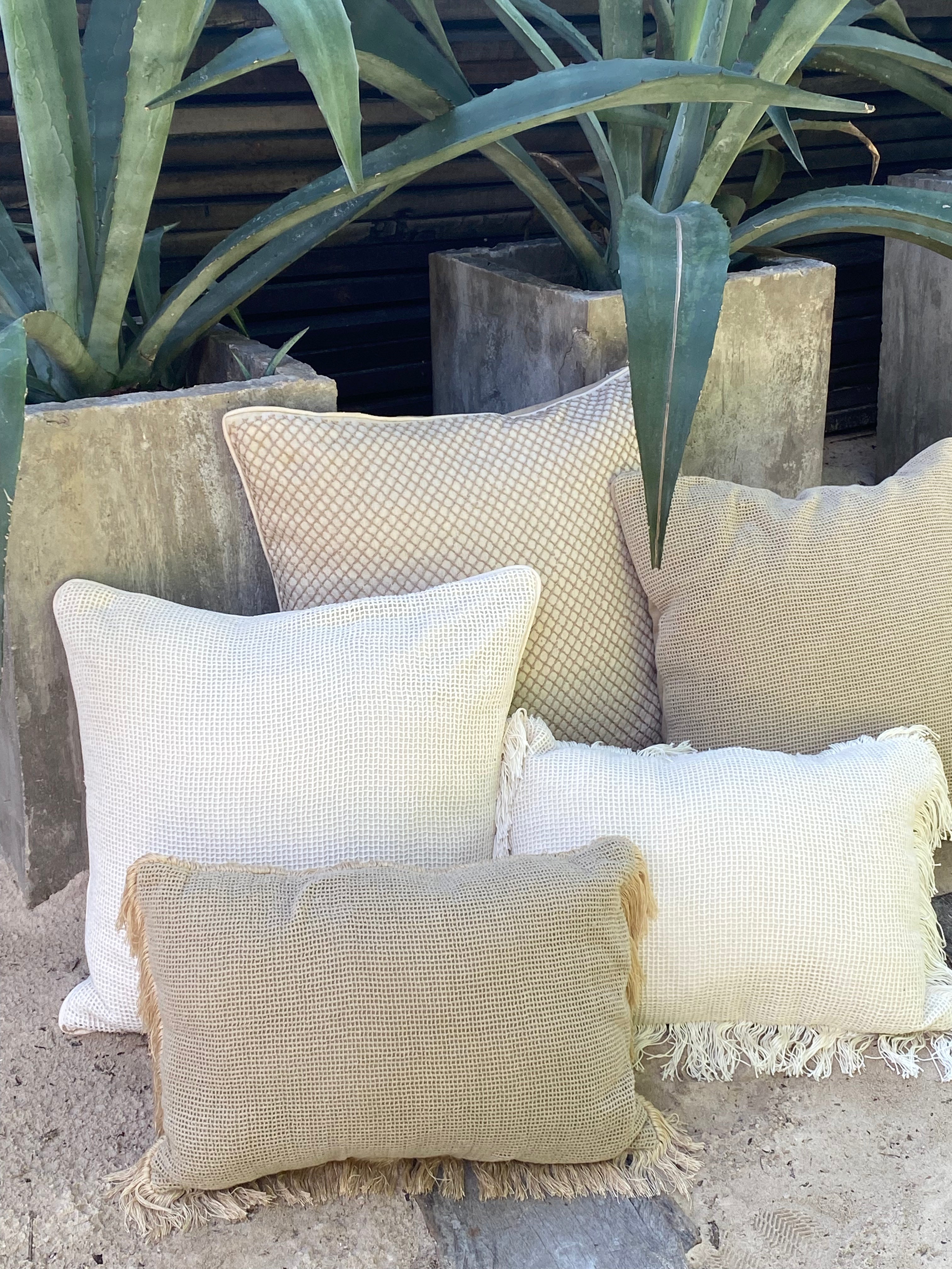 Native Fringed Cushion
