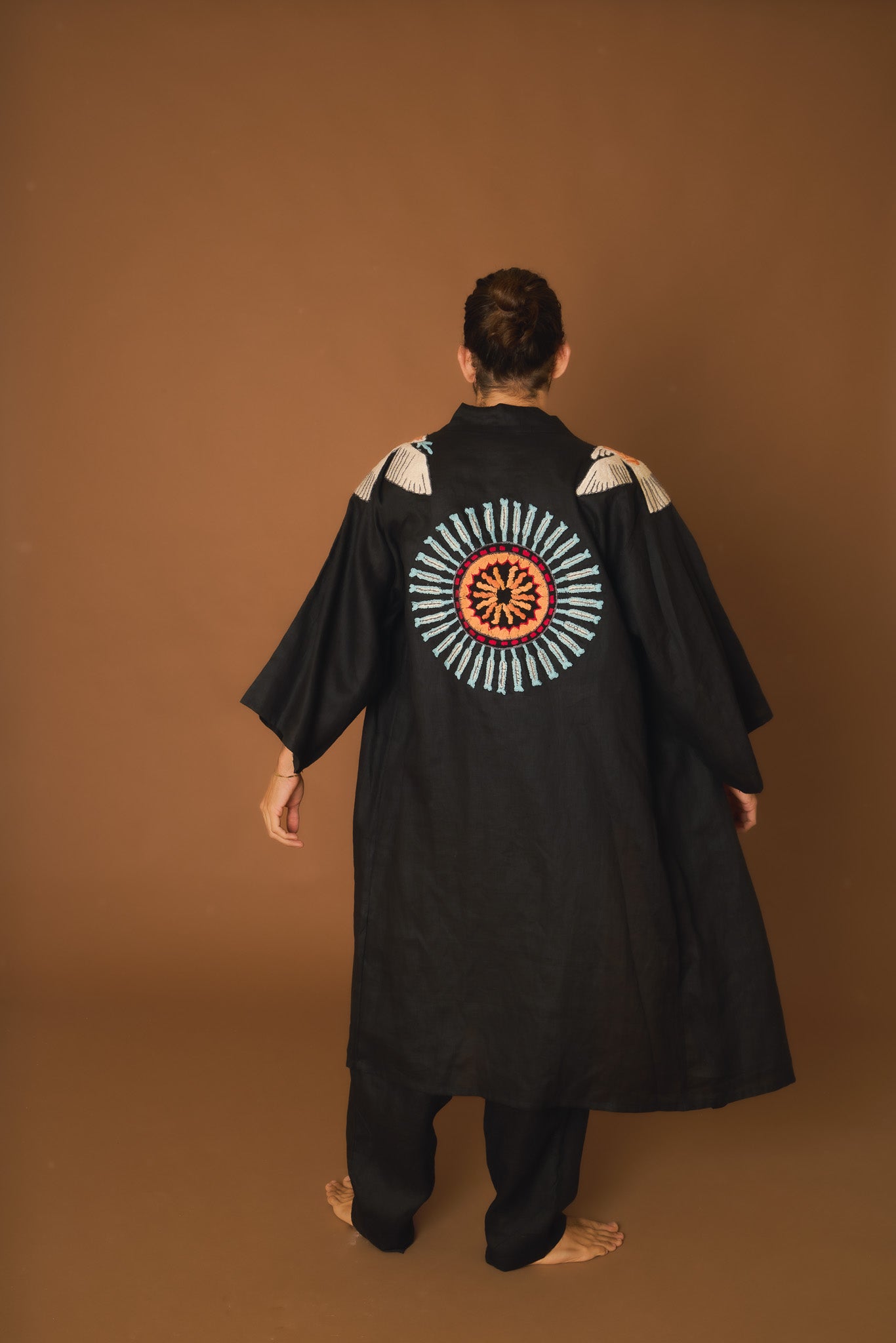 Kimono Huichol Aguila Sol