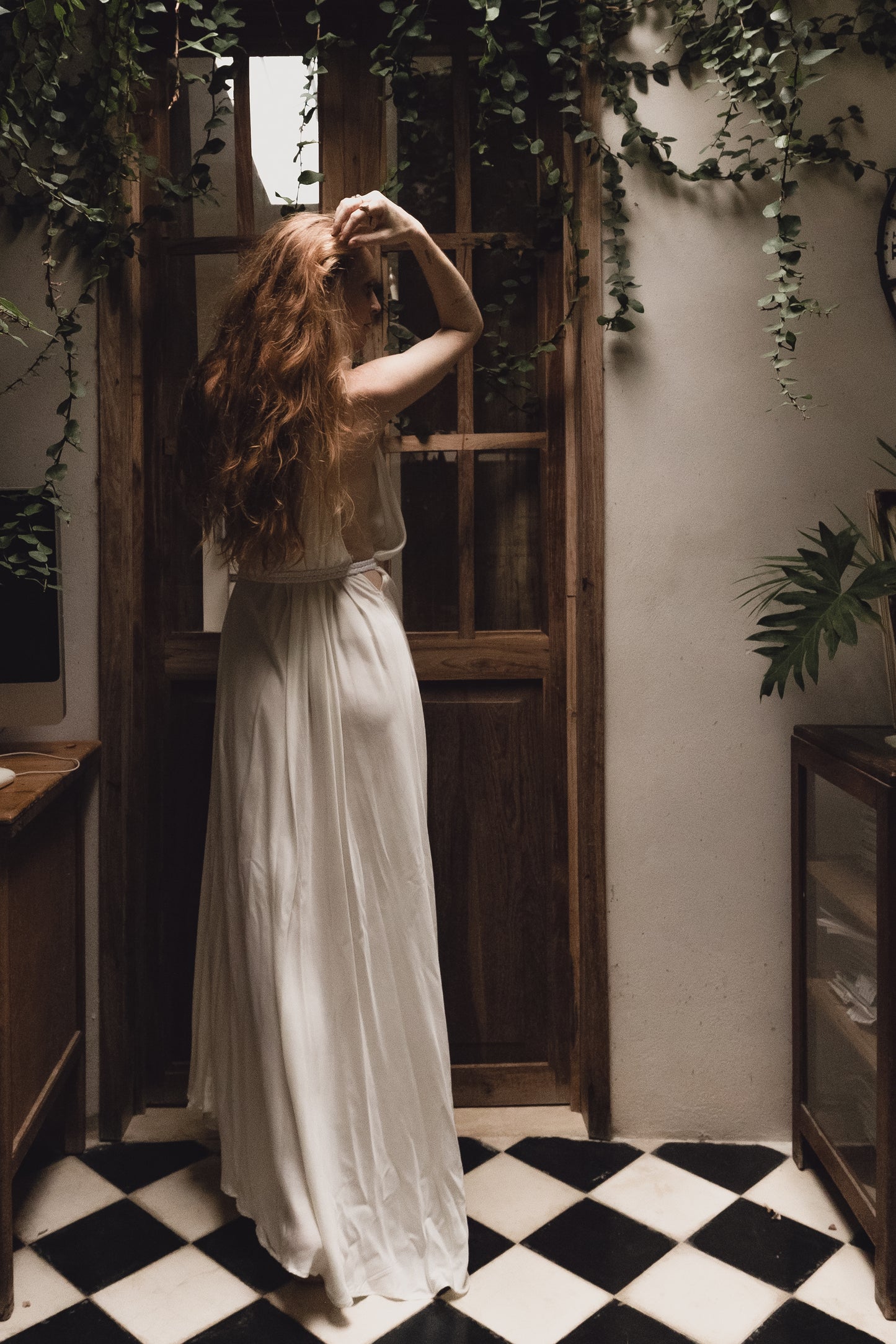 Vestido Nudo Silk Rayon