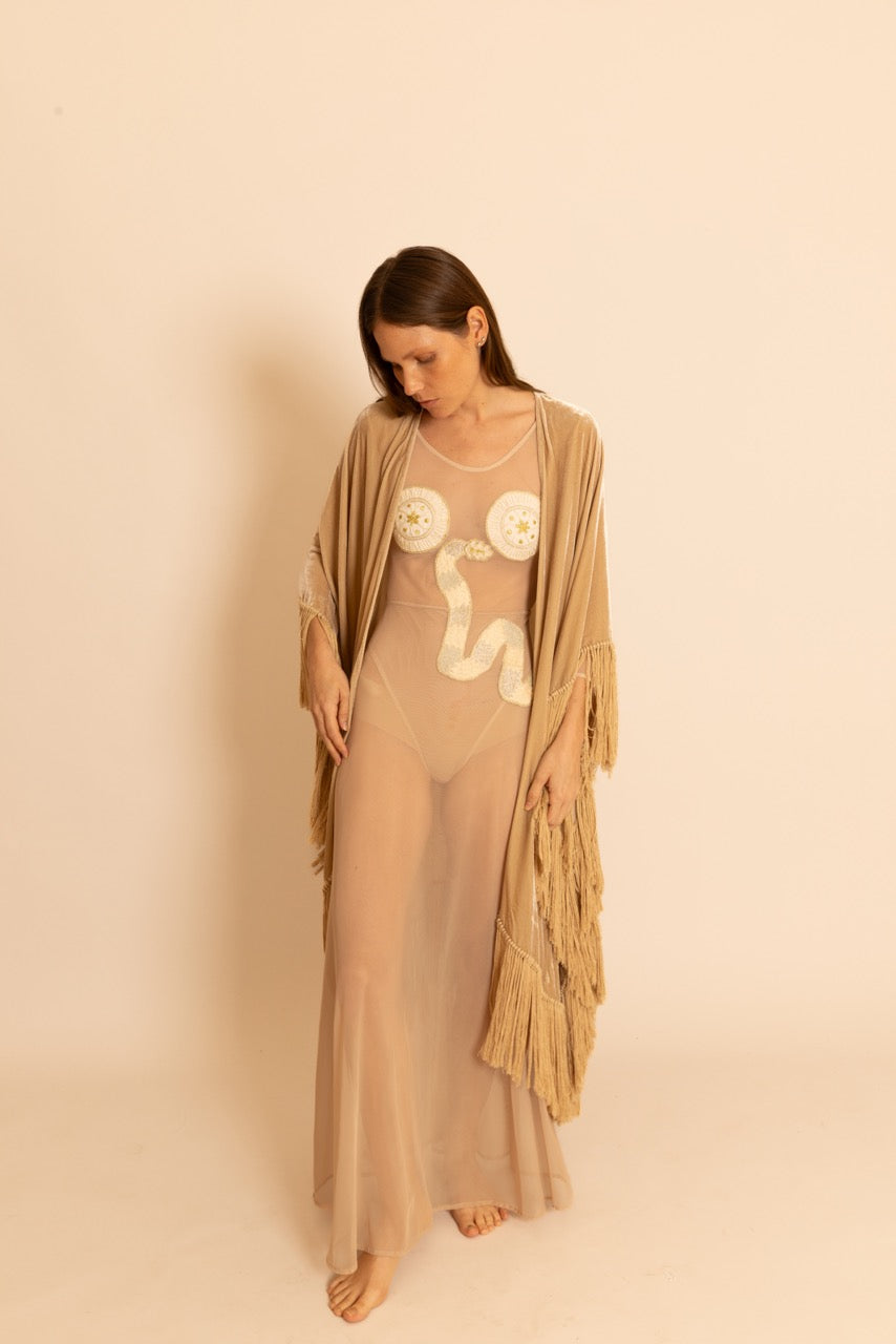 Vestido Oceano Serpiente de La Troupe