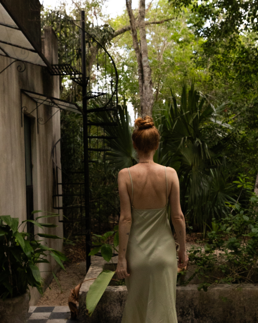 Vestido Rita Silk Rayon de La Troupe