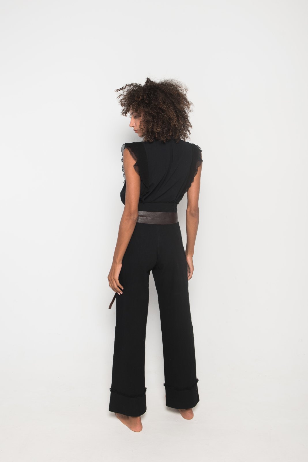 Cotton Ankle-Length Pants