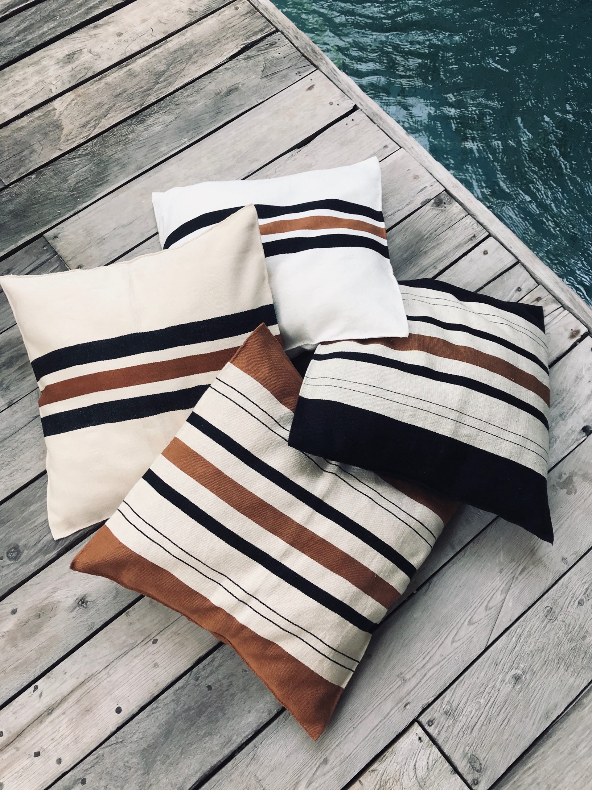 Linear Loom Cushion