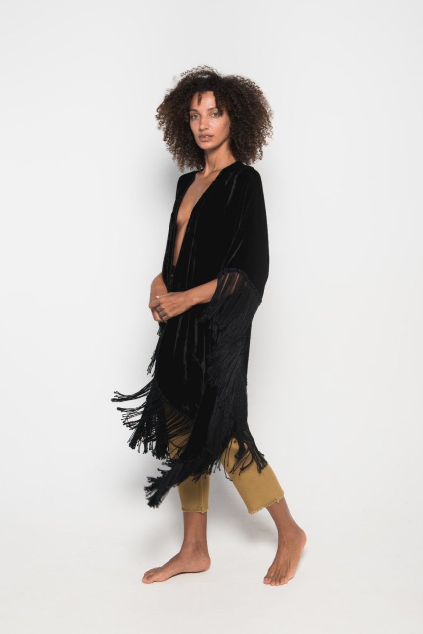 Kimono Copal en negro
