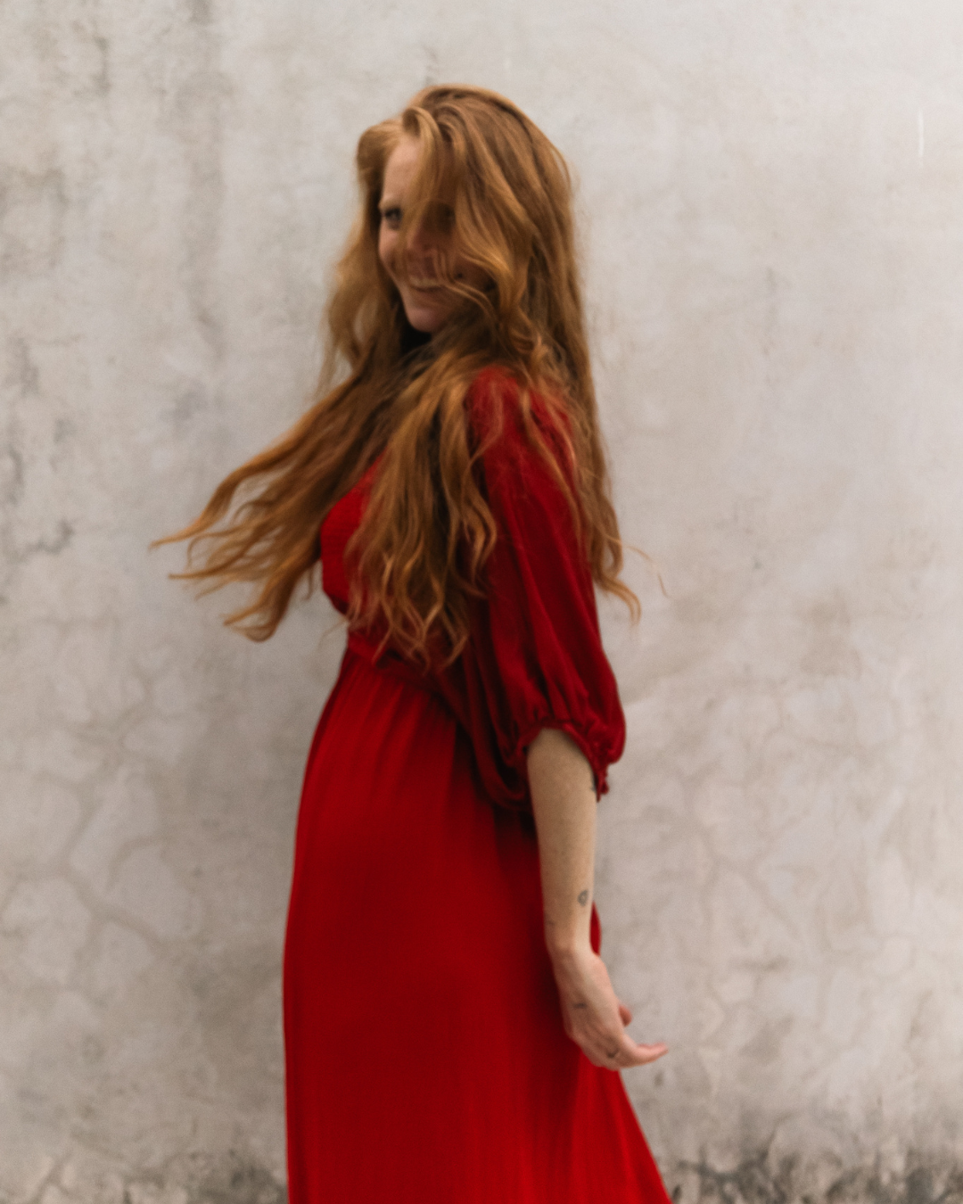 Vestido Cayetana Red