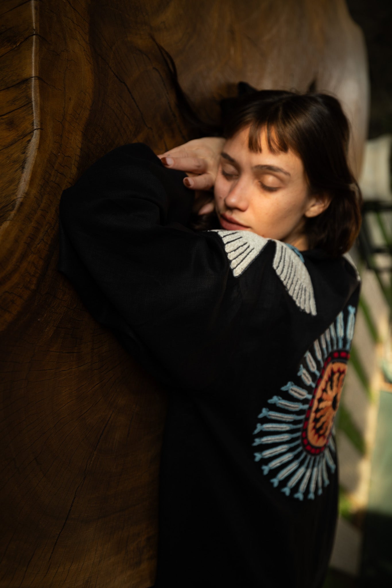 Kimono Huichol Aguila Sol