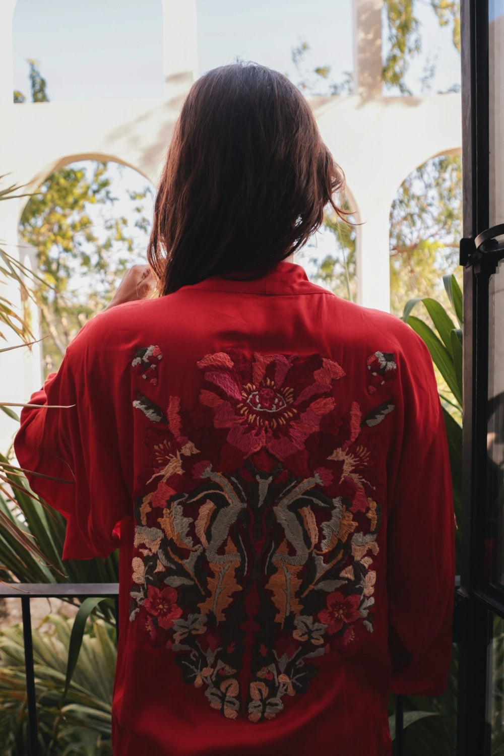 Kimono Pasion Silk Rayon