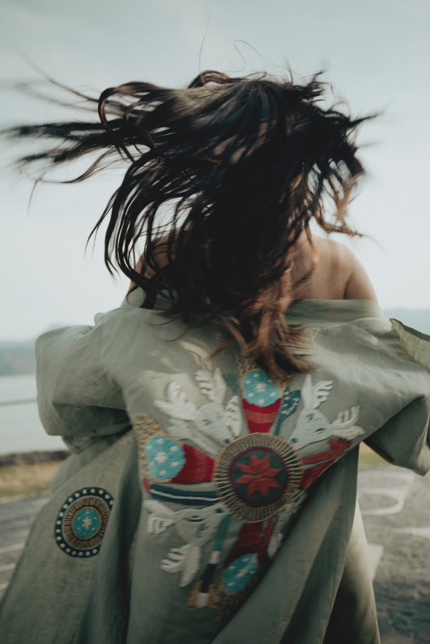 Kimono Huichol Venado