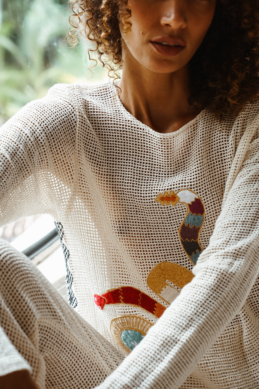 Tshirt Luna Huichol Algodon