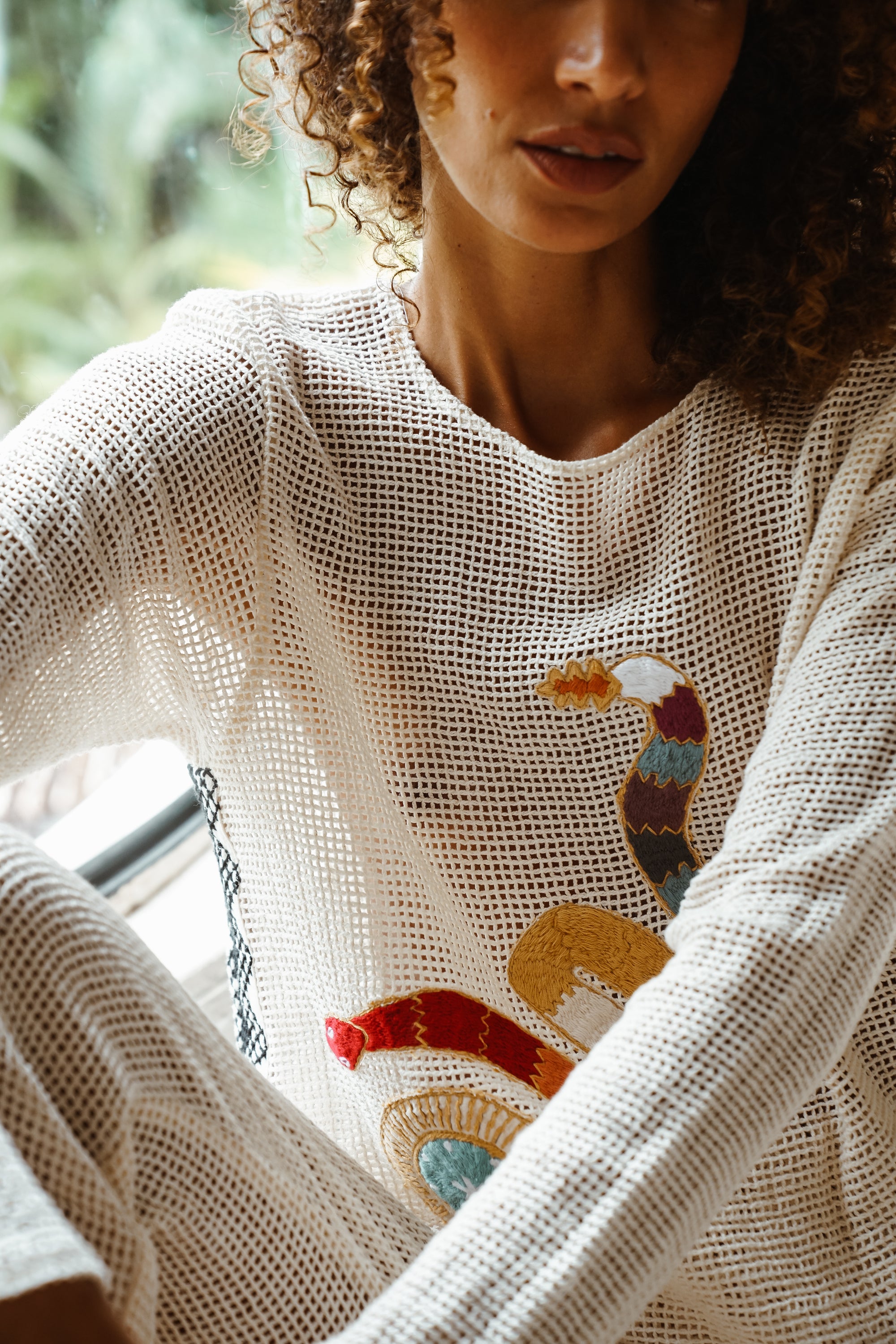 Tshirt Luna Huichol Algodon
