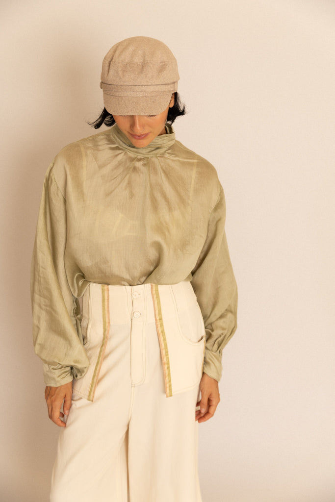 Blusa Magnolia Seda de La Troupe