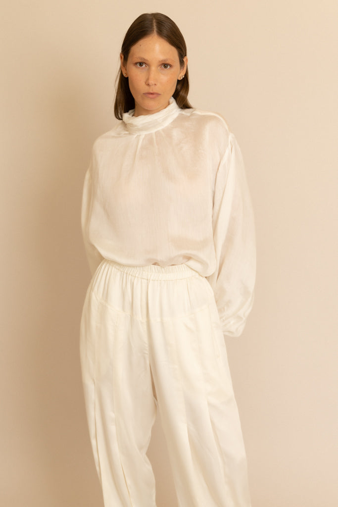 Blusa Magnolia Seda de La Troupe