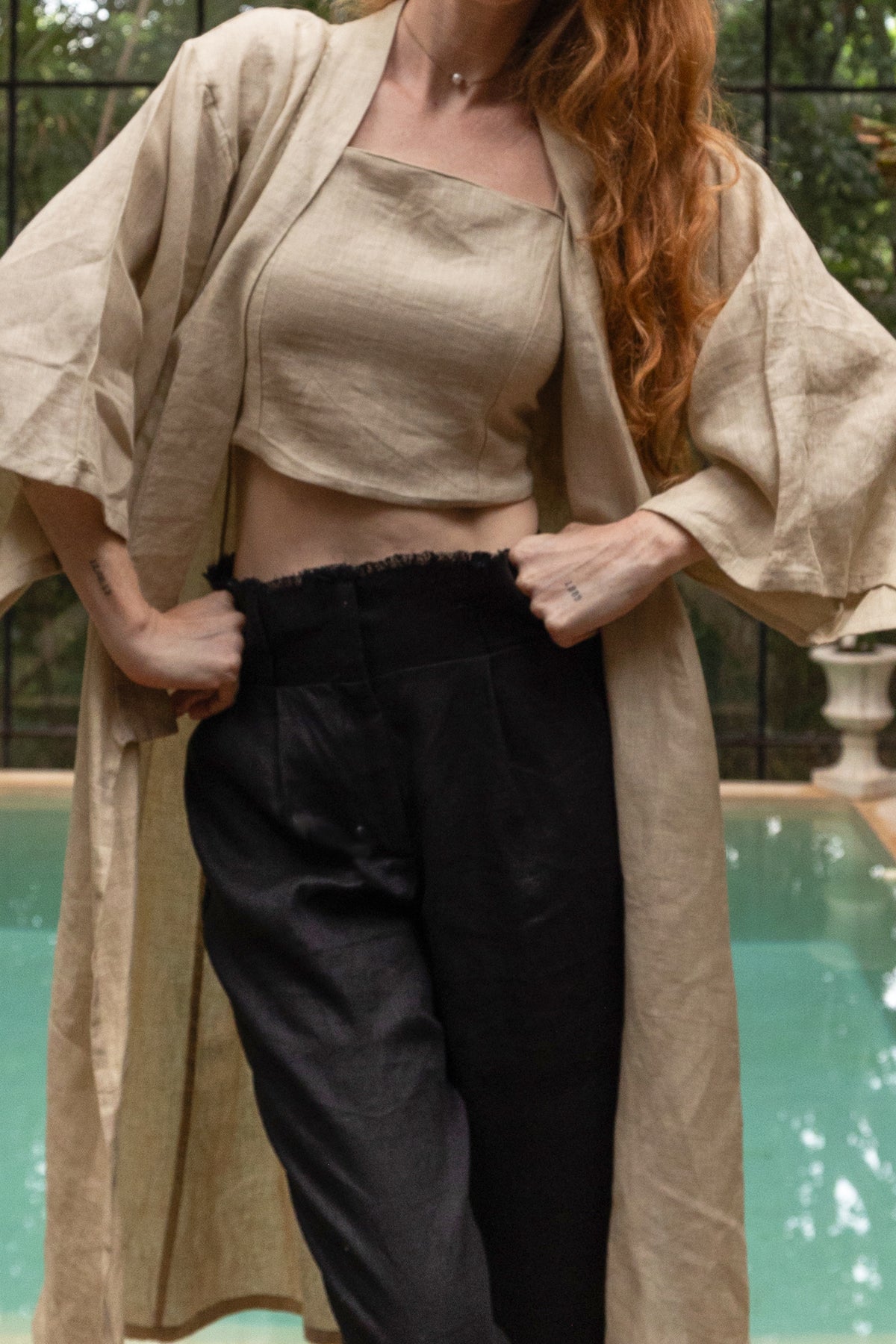 Pantalon Sol Lino de La Troupe