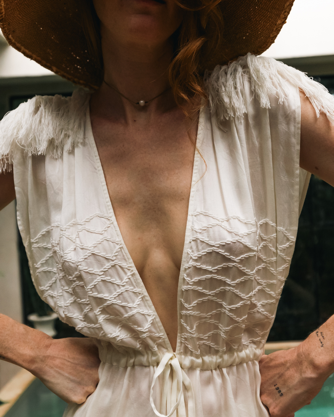 Tunica Inocencia Silk Rayon de La Troupe