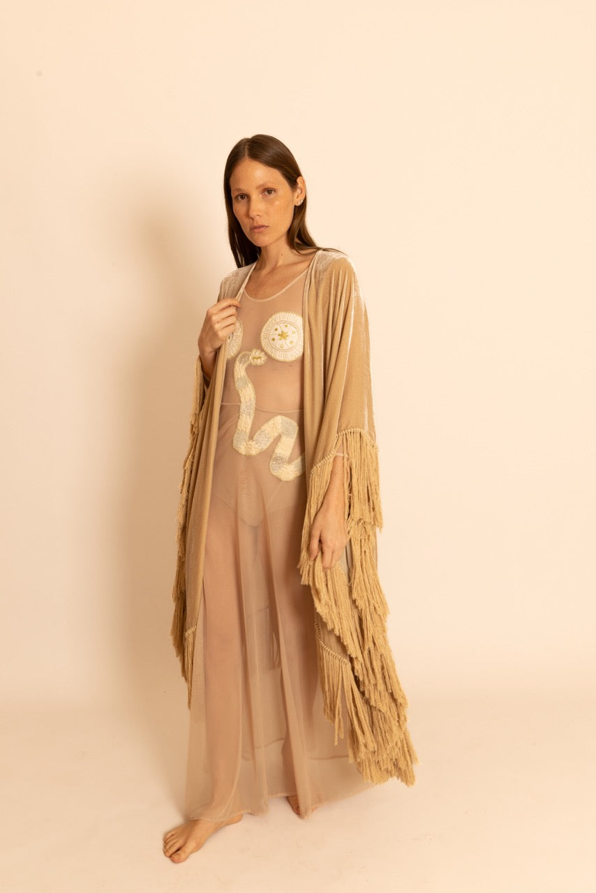 Vestido Oceano Serpiente de La Troupe