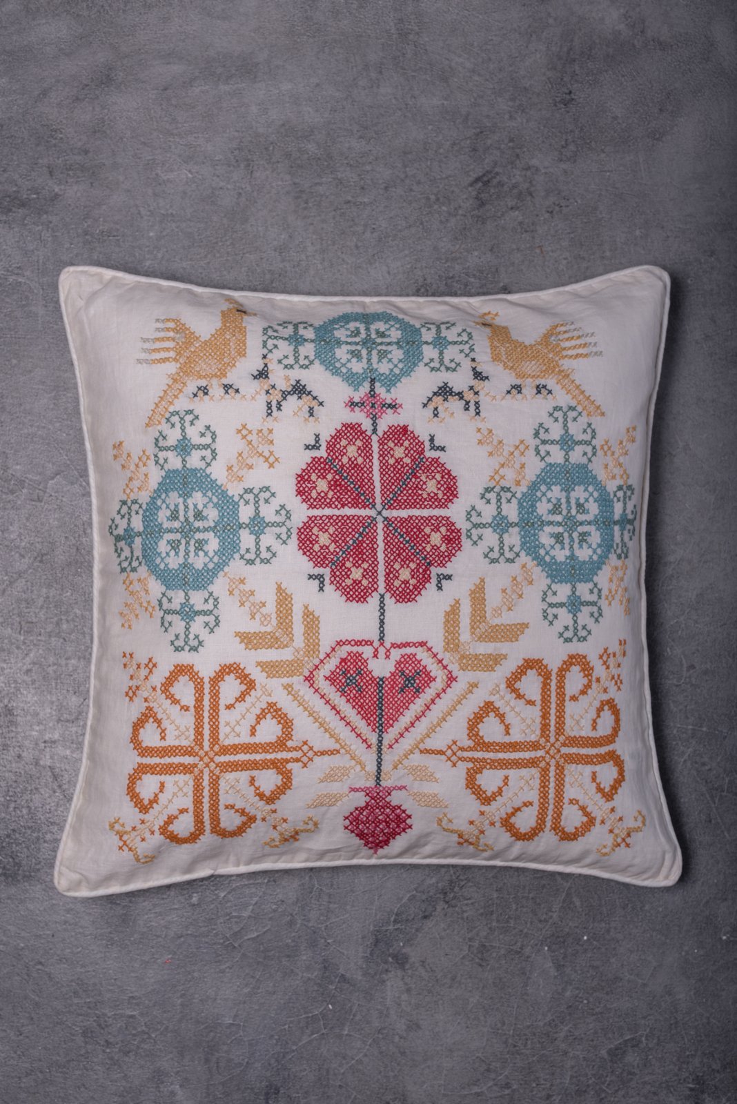 Bird Cross Cushion