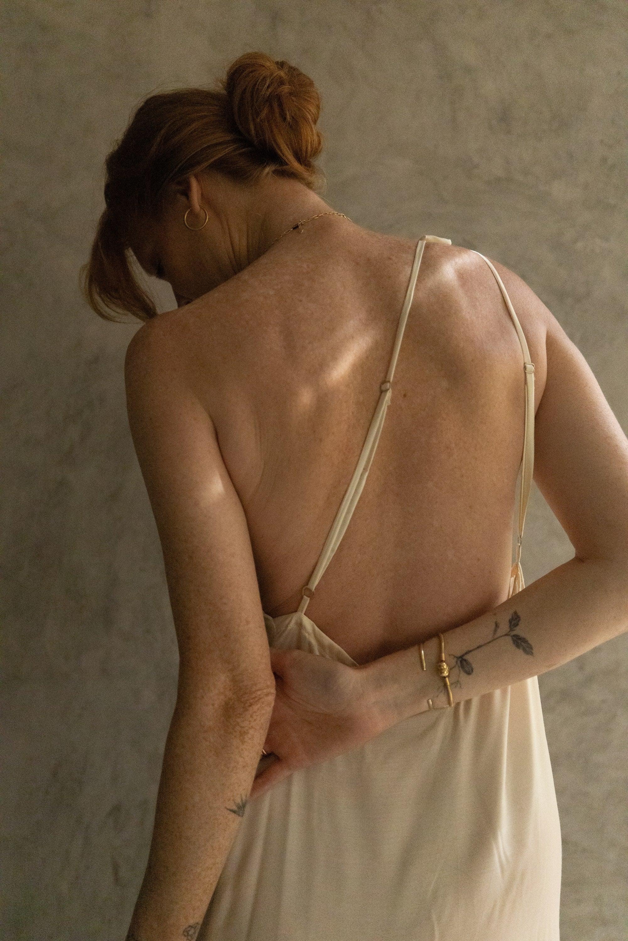 Vestido Ondina de La Troupe, detalle de la prenda.