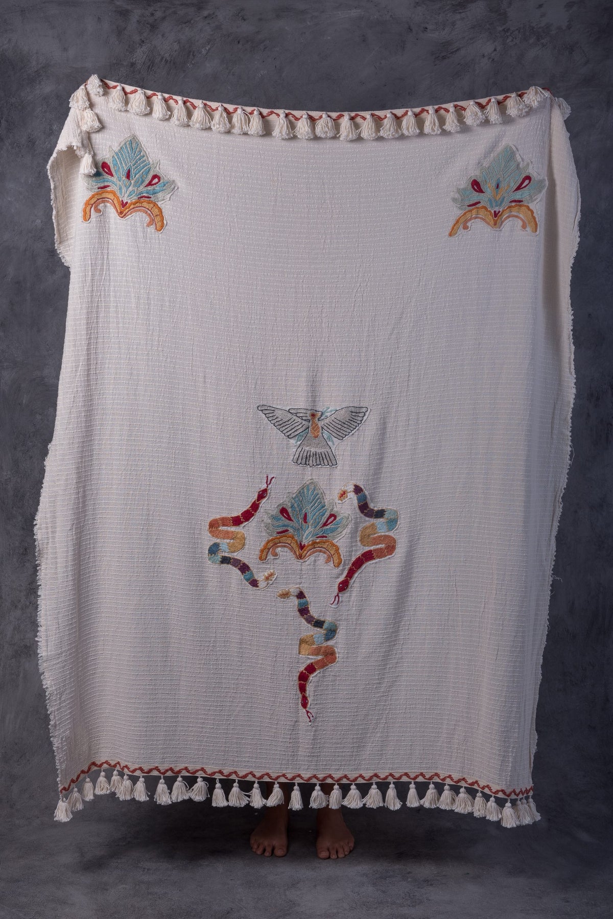 Huichol Snake Blanket