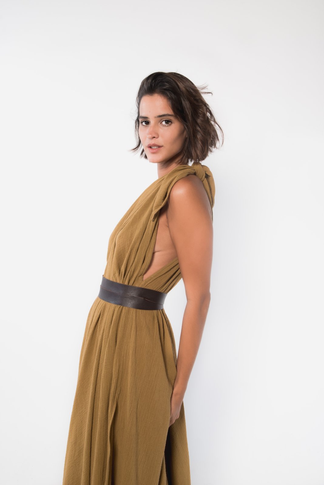 Vestido Nudo Elau de La Troupe