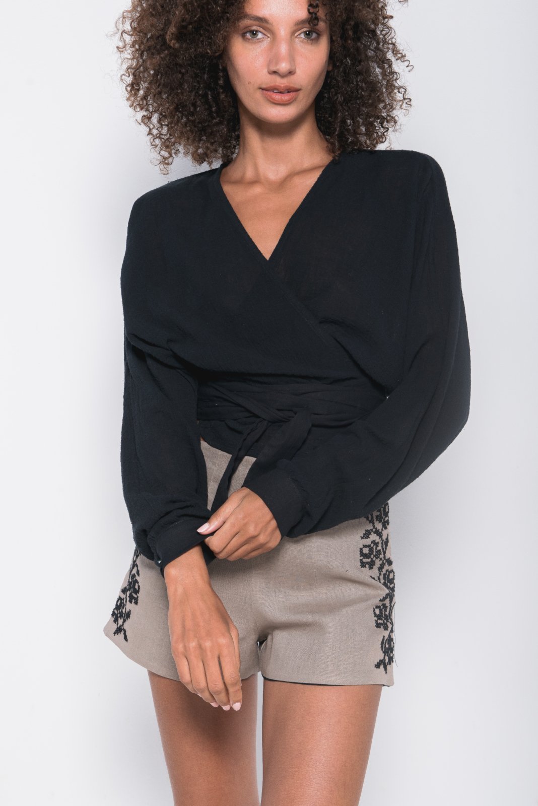 Linen Sandalwood Shorts